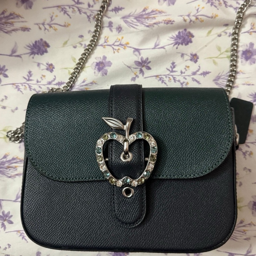 Coach Gemma crossbody Crystal Apple Accent